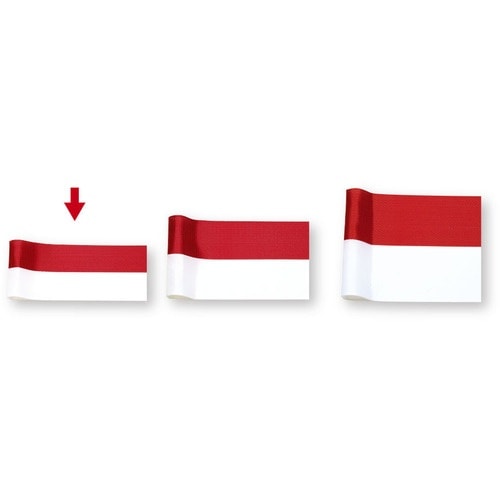 ササガワ リボン 催事用リボン 紅白 24