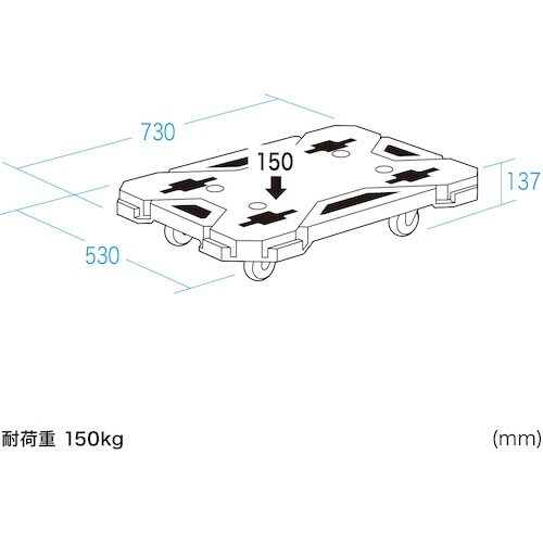 SANWA 連結台車 大
