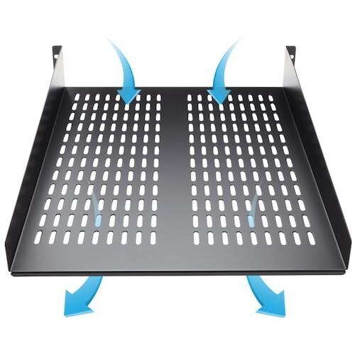 StarTech サーバーラック棚板/2U/放熱ス