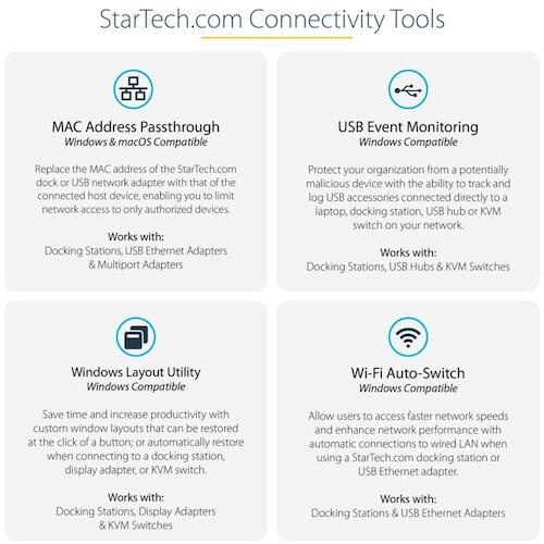 StarTech ドッキングステーション/USB−