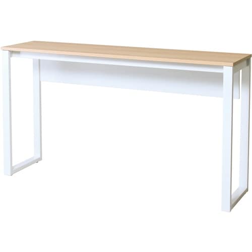 弘益 ハイカウンターテーブル幕板付 ホワイト脚 ナ