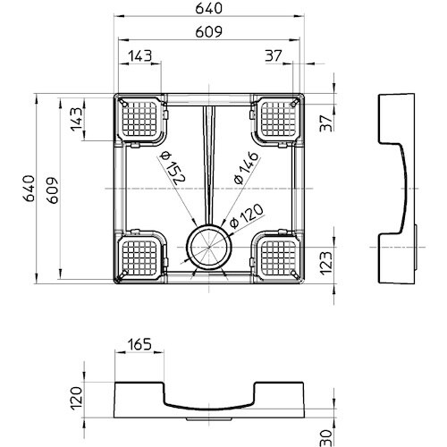 SANEI 洗濯機パン