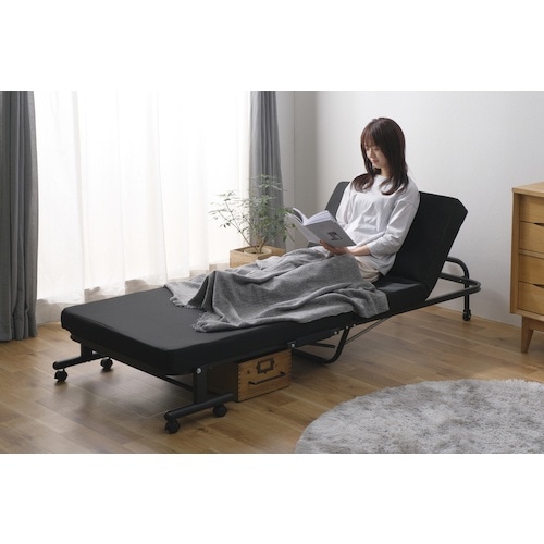 IRIS 104324 折りたたみベッド 低反発マ