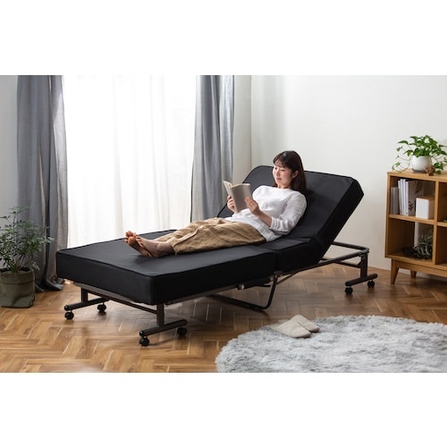 IRIS 100374 折りたたみベッド ポケット