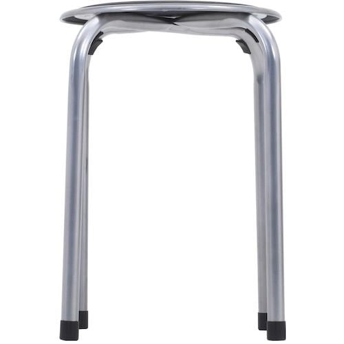 不二貿易 パイプ丸イス FB−01BK(1010B