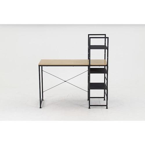 不二貿易 左右組み換えラック付きデスク ルカ NA