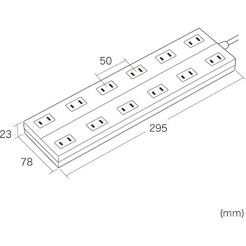 SANWA 電源タップ