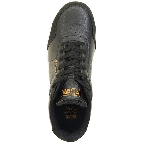 喜多 セーフティスニーカー ブラック 26.5