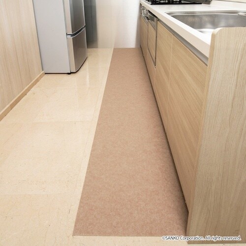 サンコー ズレないキッチンマット 45×250セン