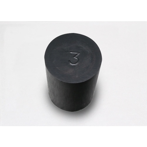 KOKUGO フッ素ゴム栓 No.3 17×15×