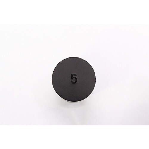 KOKUGO 合成ゴム栓 No.5 22×19×2