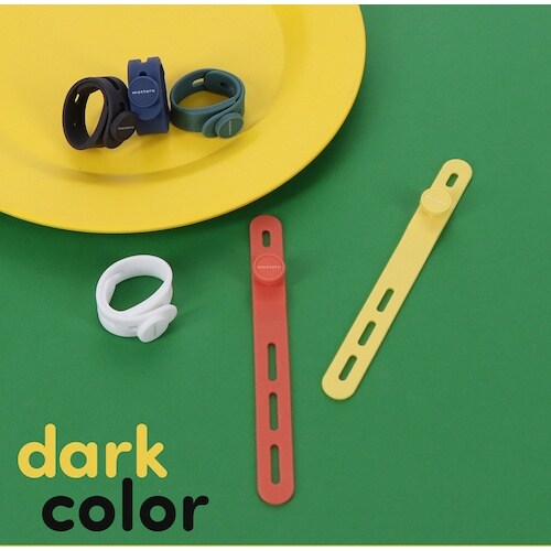 Owltech ソフトタッチ シリコン製ケーブルバ