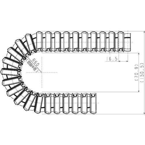 KUNIMORI ケーブル・ホース案内保護装置 サ