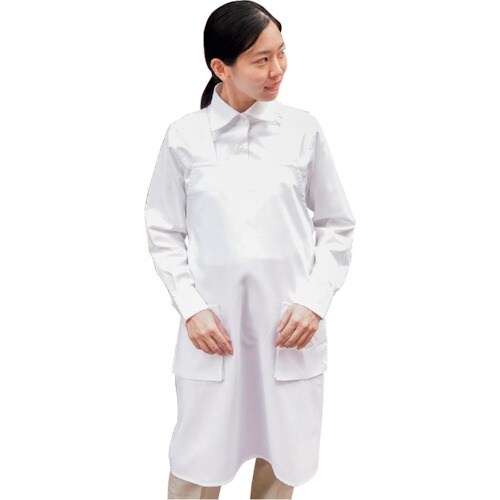 岡潮 ワンステップエプロン (ポリエステル100%