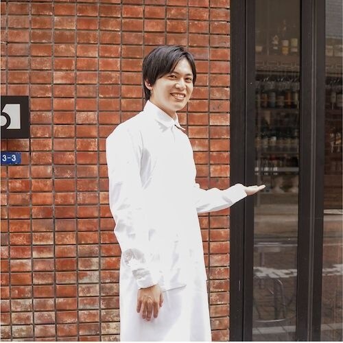 岡潮 ワンステップエプロン (ポリエステル100%