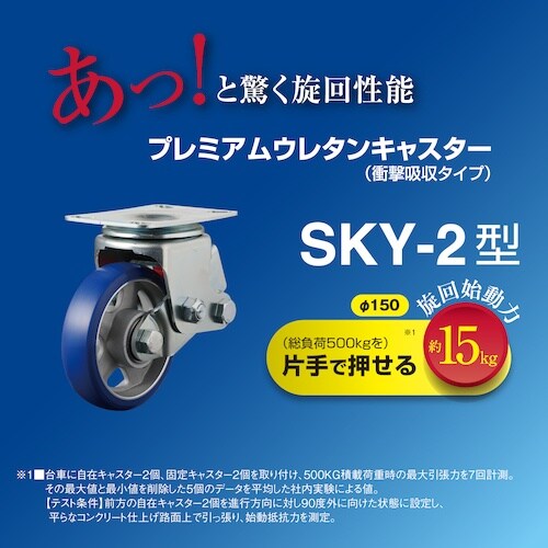 ユーエイ プレート式 自在 キャスター プレミアム