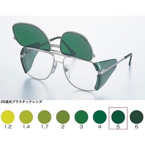 TOA BOJIN W型メタルフレーム遮光めがね