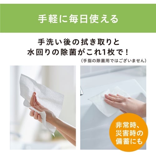IRIS 106106 濡らして除菌ペーパータオル