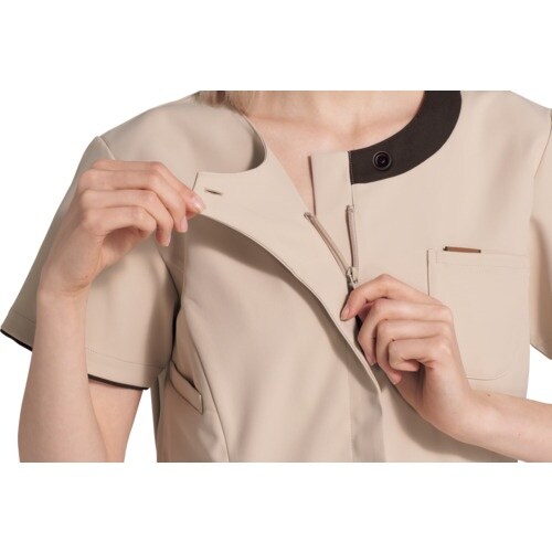 FOLK ワンピース 3026SC Eベージュ×B