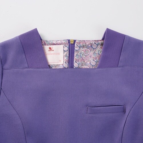 FOLK スクラブ HI711 ダークネイビー M