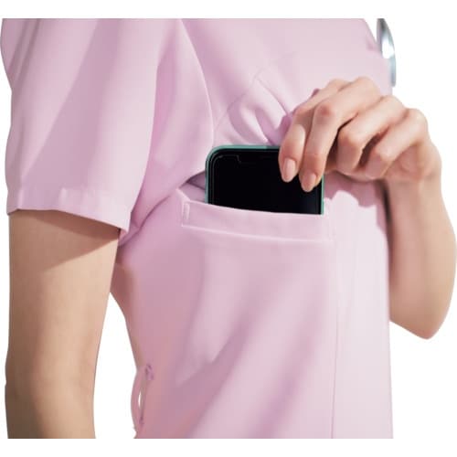 FOLK スクラブ HI707 バーガンディー L