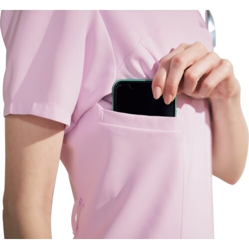 FOLK スクラブ HI707 ダークネイビー S