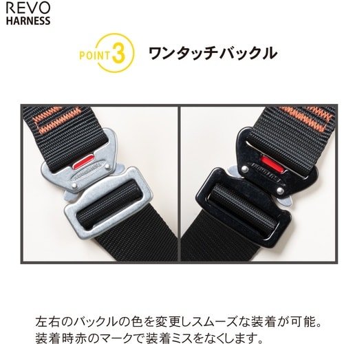 TSUYORON レヴォハーネス ツインランヤード