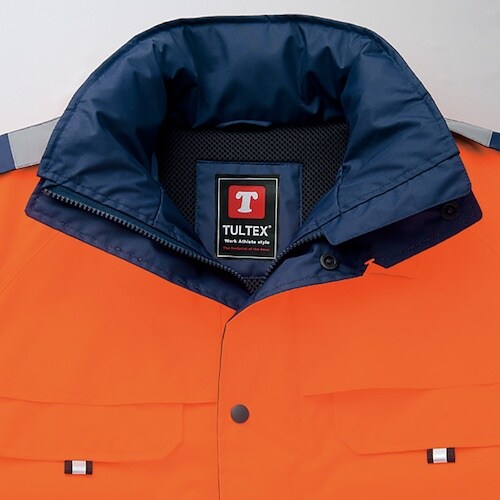 アイトス 高視認性防水防寒コートAZ8960 イエ