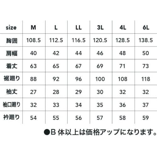 CHUSAN 超軽ソロナ・シレー裏アルミ半袖ブルゾ