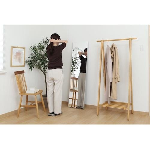 不二貿易 割れないソフトミラー(壁掛け) W40