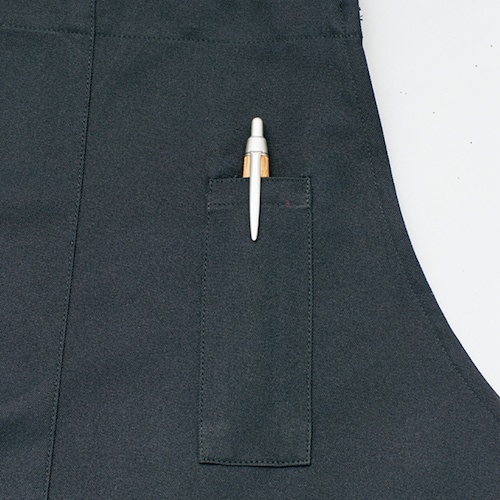 アイトス 胸当てエプロンAZ861239 ボルドー