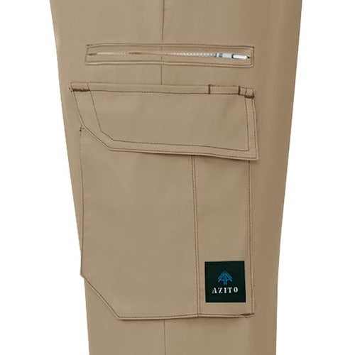 アイトス ズボン ストレッチカーゴパンツ(ノータッ