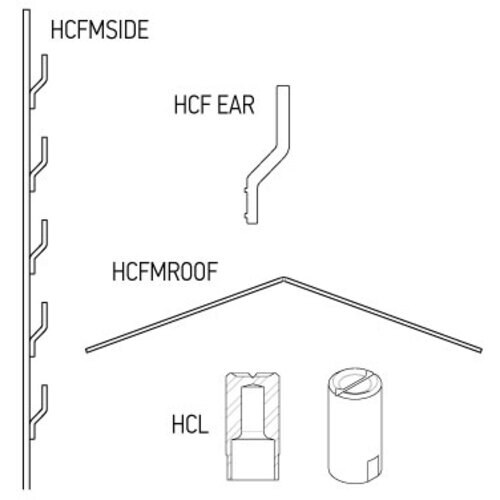 IWATA フレーム用パーツ(10個入)