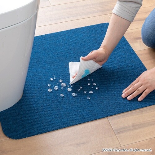 サンコー おくだけ吸着ズレないトイレマット