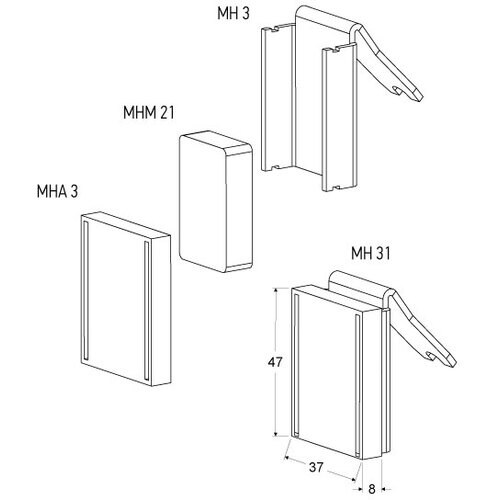 IWATA マグネットホルダーシステム3(10個入