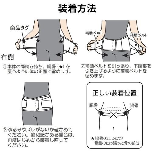 竹虎 腰部固定帯 ランバックソフトII ホワイト