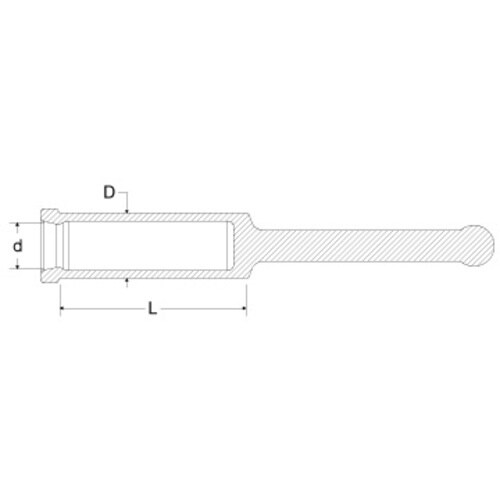 IWATA プルプラグ(中空)(1個入)