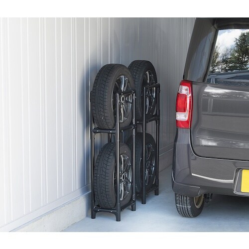 IRIS 299836 省スペースタイヤラック軽自
