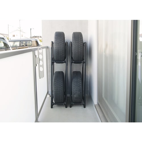 IRIS 299837 省スペースタイヤラック普通