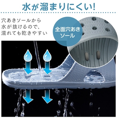 アイメディア 軽くてソフトなベランダサンダルM