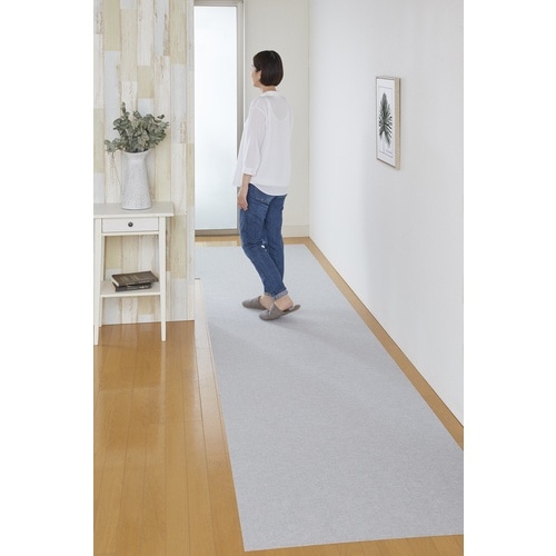 サンコー おくだけ吸着ロングマット90×300cm
