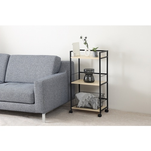 ASKA デスクワゴン デスクワゴン3段 ブラック