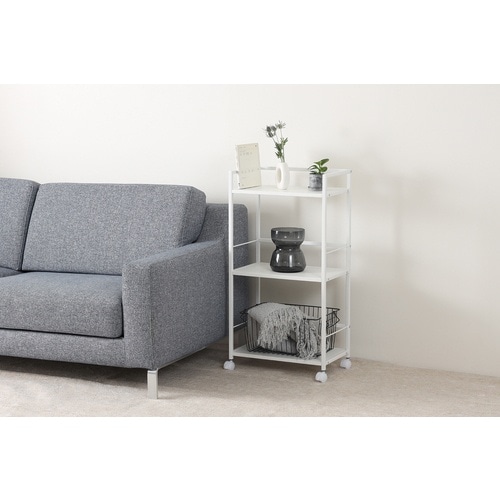 ASKA デスクワゴン デスクワゴン3段 ホワイト