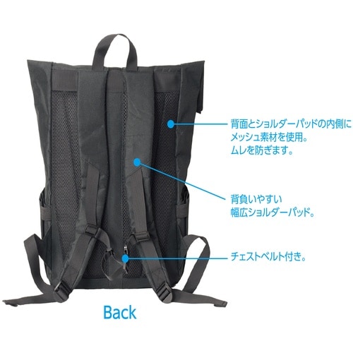 ナカバヤシ 防災対応キャリングバッグ 26L