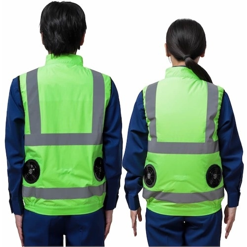 岡潮 【2025年 今季完売】 高視認性空調安全ベ