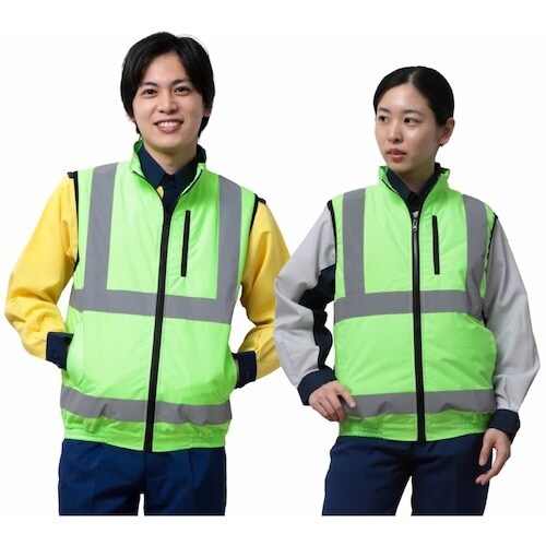 岡潮 【2025年 今季完売】 高視認性空調安全ベ