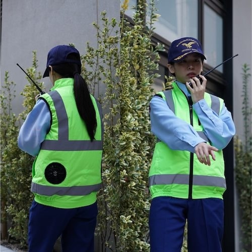 岡潮 高視認性空調安全ベスト(ウェアのみ) 302