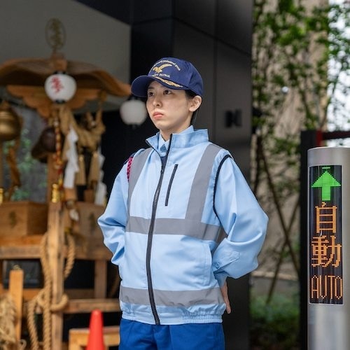 岡潮 空調安全ベスト(ウェアのみ) 30227 サ