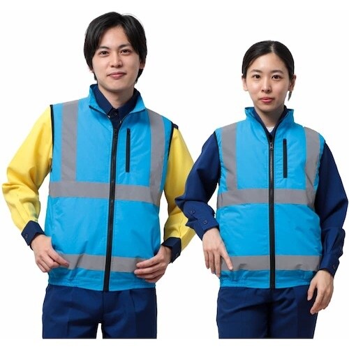 岡潮 【2025年 今季完売】 高視認性空調安全ベ