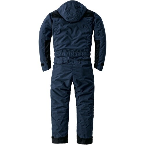 AUTO−BI 防寒つなぎ服−001−ネイビーブル